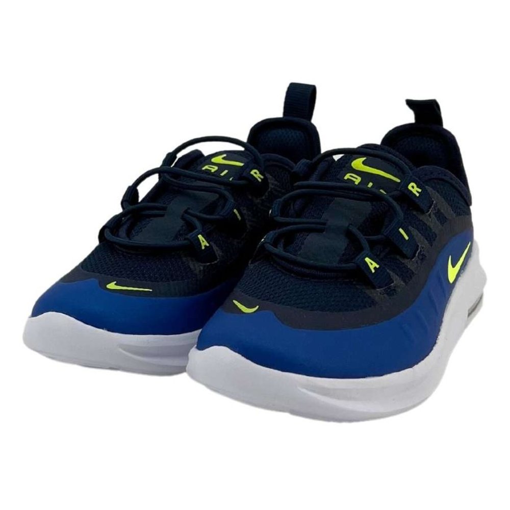 Nike | Toddler's Air Max Axis Running Shoes | Navy & Volt | Size 9C
